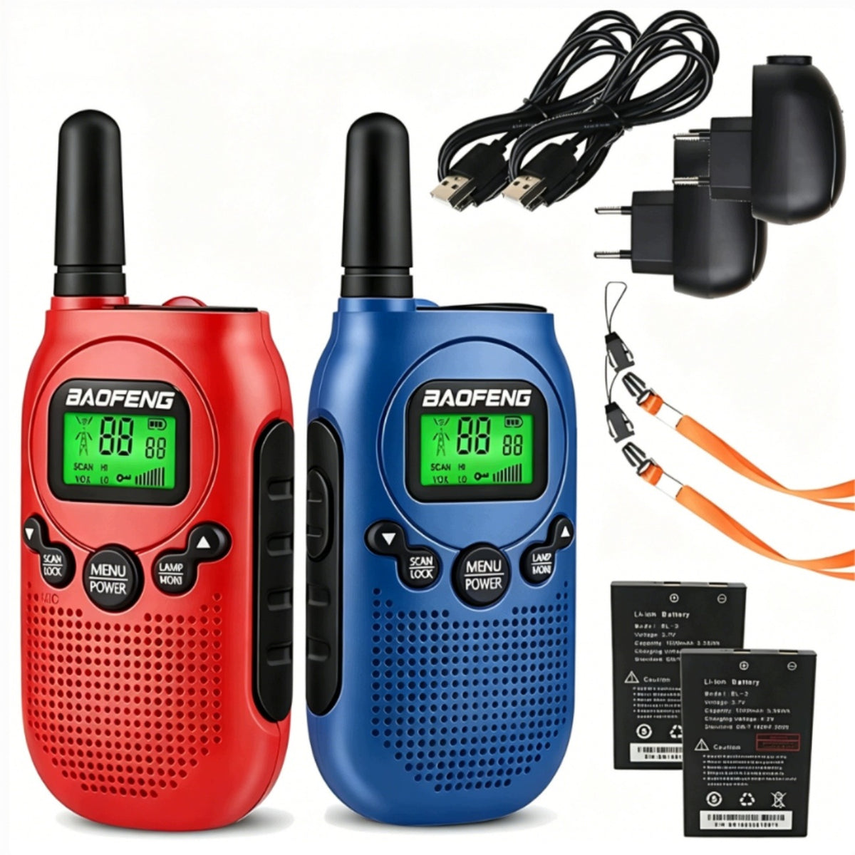WALKIE TALKIE BAOFENG BF-T6 PMR LONG RANGE FOR CHILDREN