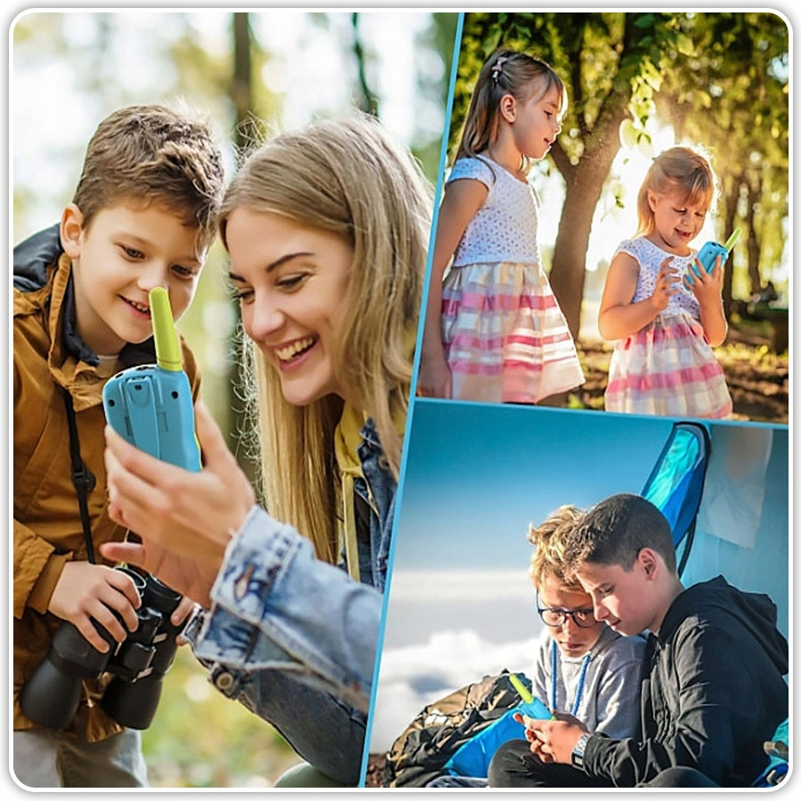 WALKIE TALKIE FOR CHILDREN 2PCS Elbows Toki Two-Way Radios Battery Pack Manufacturer code Walkie Talkie dla Dzieci - Ładowanie na USB C