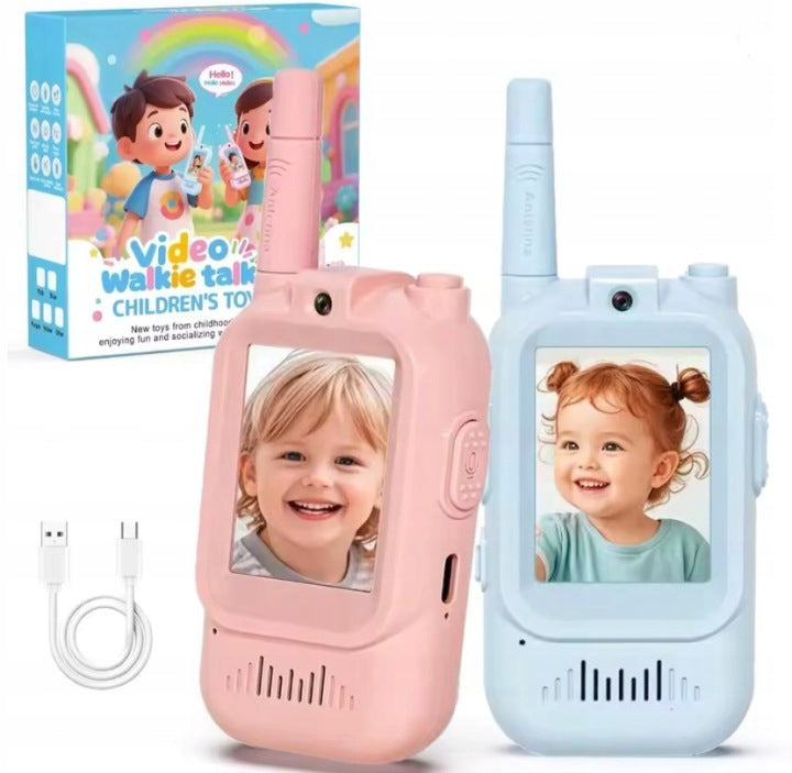 WALKIE TALKIE FOR CHILDREN WALKIE TALKIE WALKIE-TALKIES 2PCS LONG RANGE MONTESSA