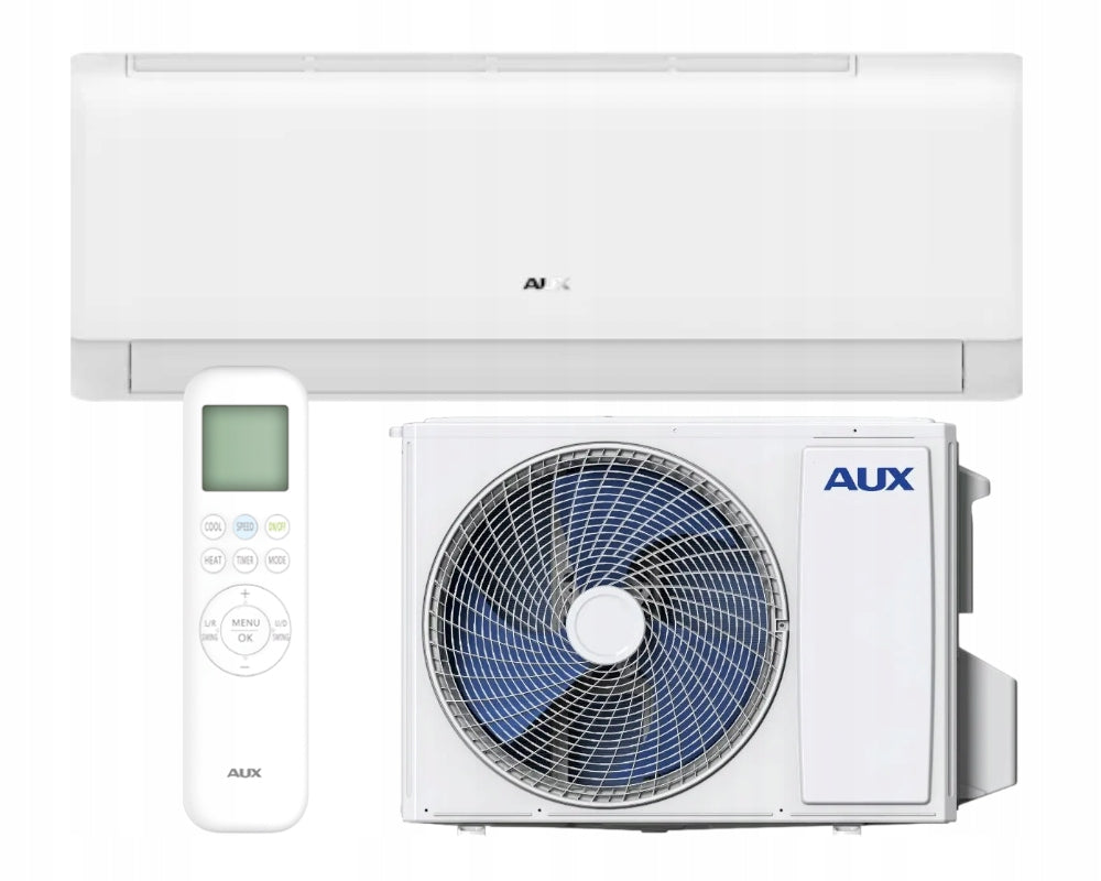 WALL AIR CONDITIONER AUX Q-SMART PLUS II 5,3 kW Wi-Fi UV ionizer, heating
