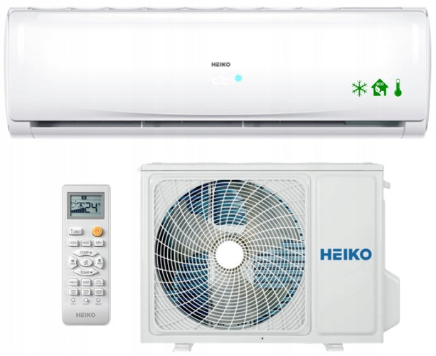 WALL AIR CONDITIONER HEIKO BRISA 2,6 kW R32 INSTALLMENTS ZERO Brand Heiko