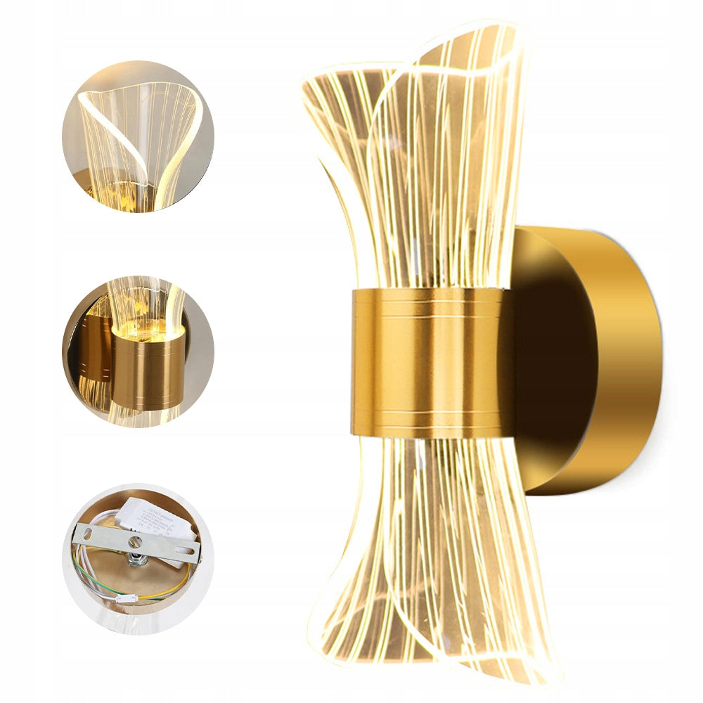 WALL LAMP LED WALL LAMP 12W MODERN 3 COLORS FOR BEDROOM LIVING ROOM