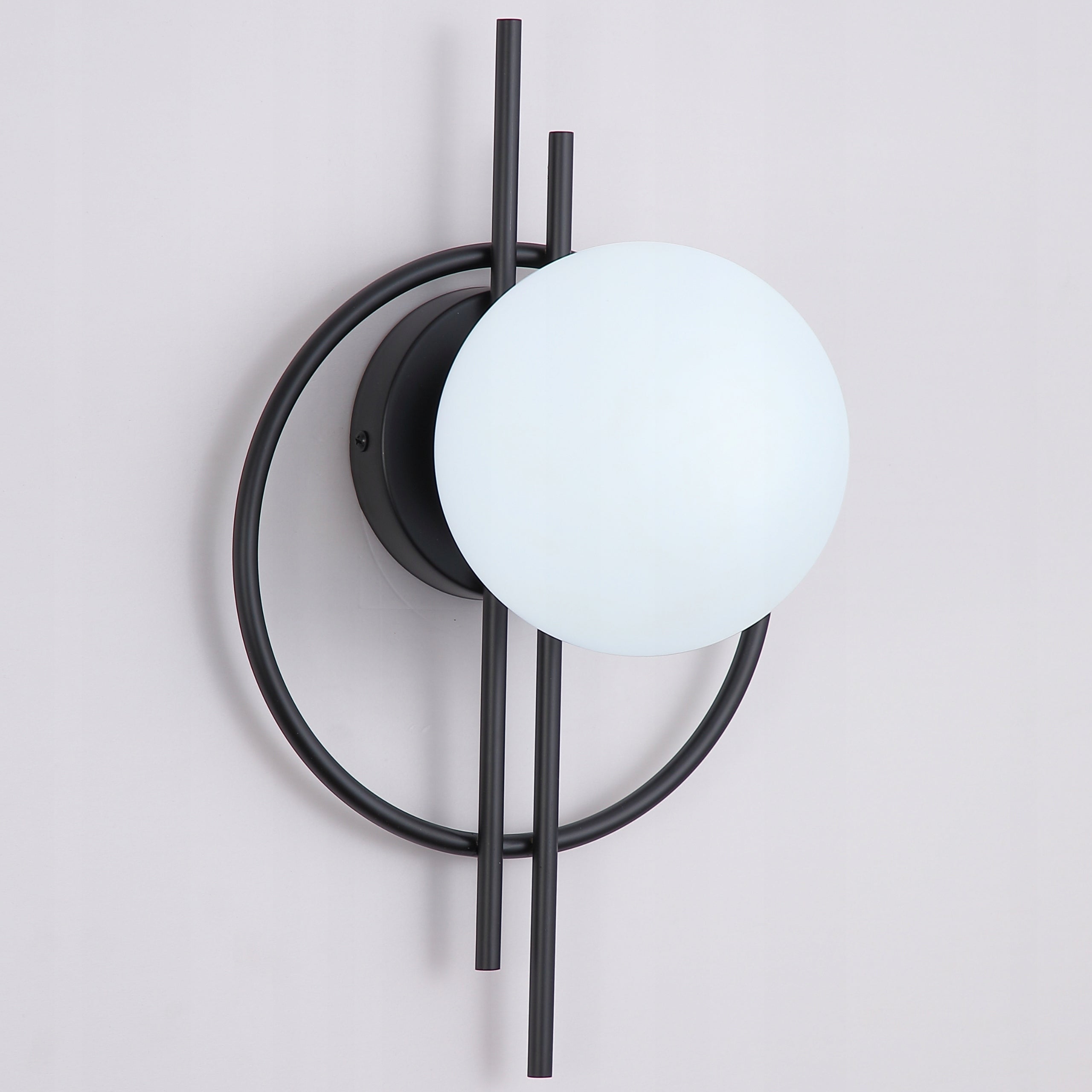WALL LAMP MODERN WALL LAMP GLASS MILK BALLS Glamour black Manufacturer code K-1-002BK