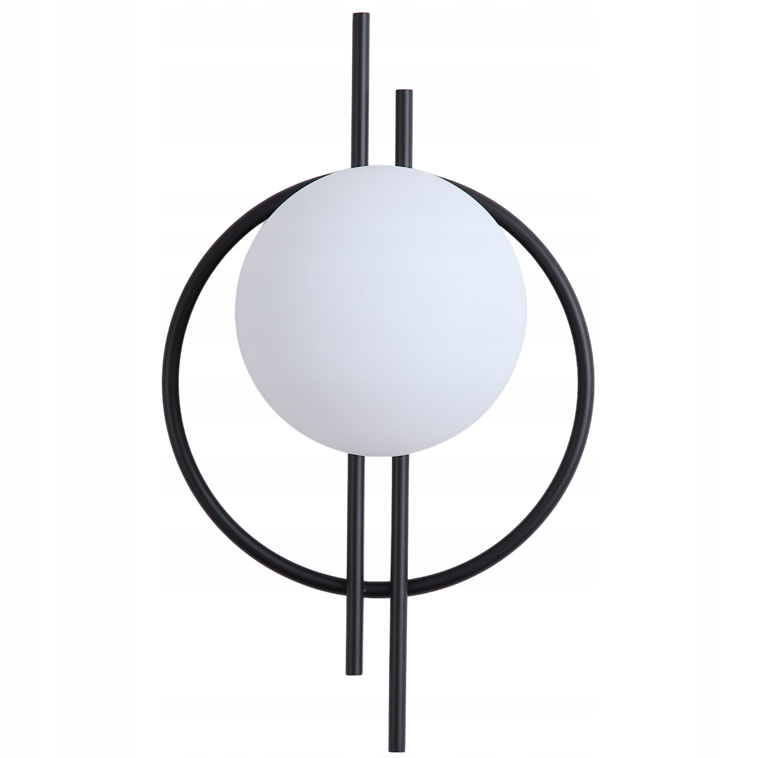 WALL LAMP MODERN WALL LAMP GLASS MILK BALLS Glamour black