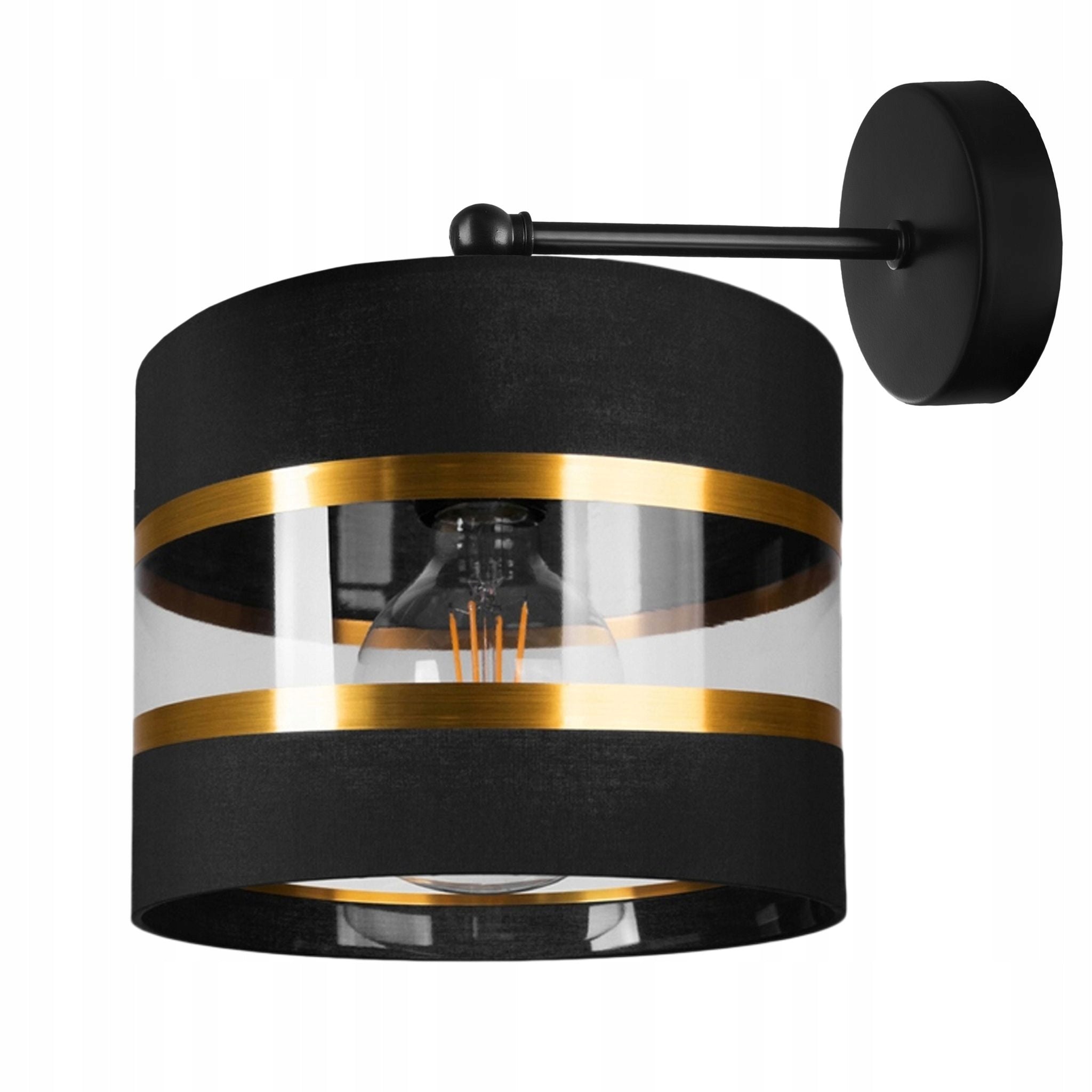 WALL LAMPSHADE LED WALL LAMP MODERN FOR WALL E27 GOLD EAN (GTIN) 5905408362949