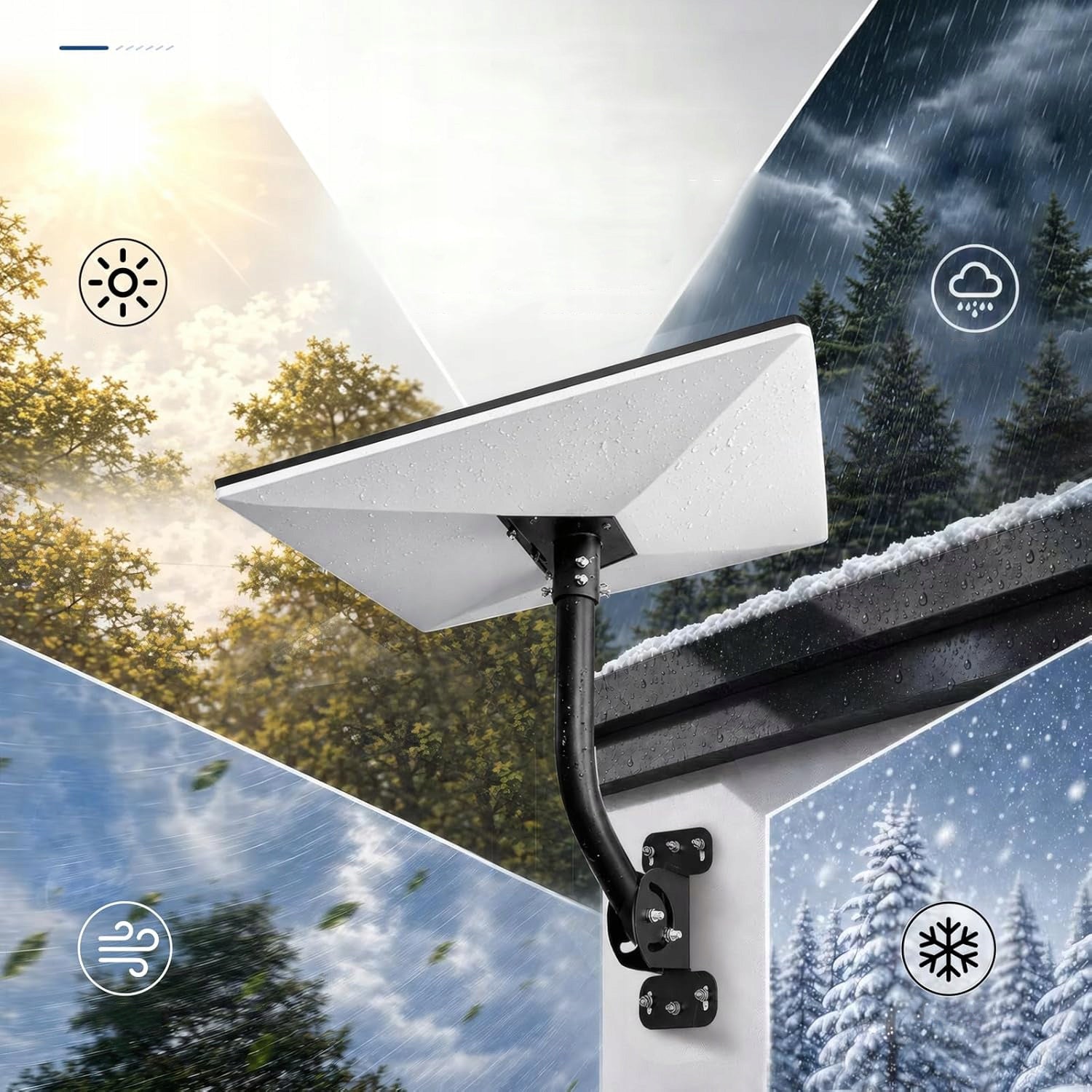 WALL MOUNT FOR ANTENNA STARLINK STANDARD GEN3 360 DEGREE METAL Brand no brand