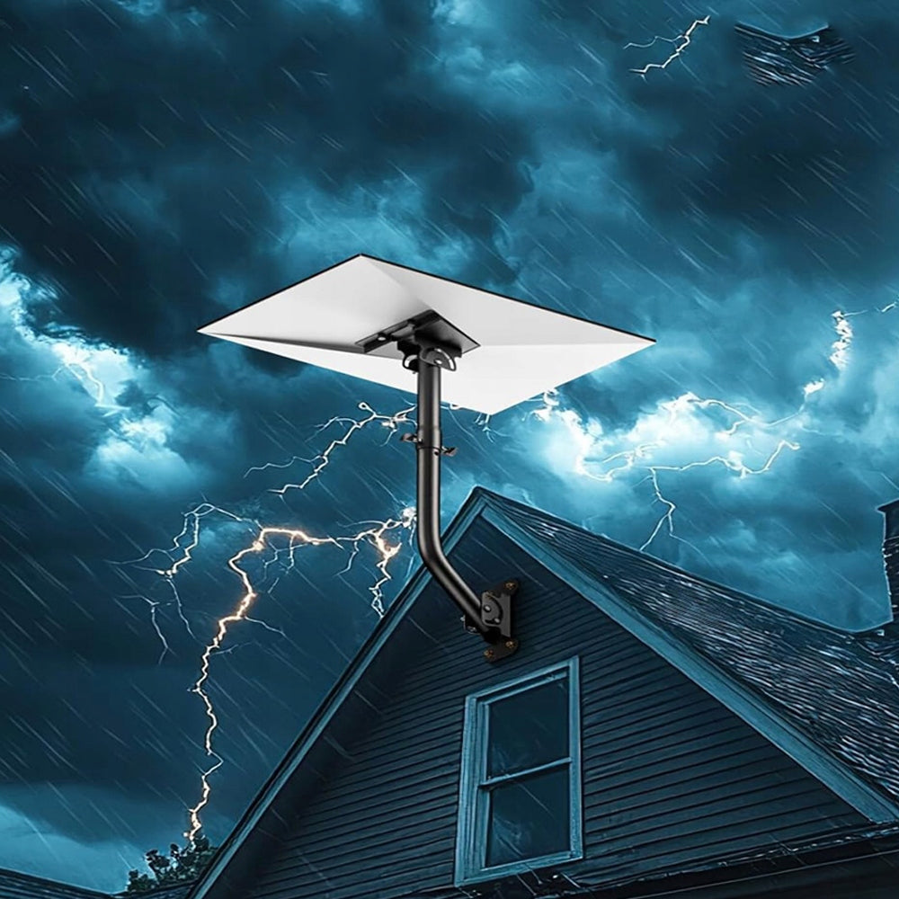 WALL MOUNTED ROOF BRACKET FOR STARLINK GEN3 ADJUSTABLE METAL DURABLE 360° Brand SmartB