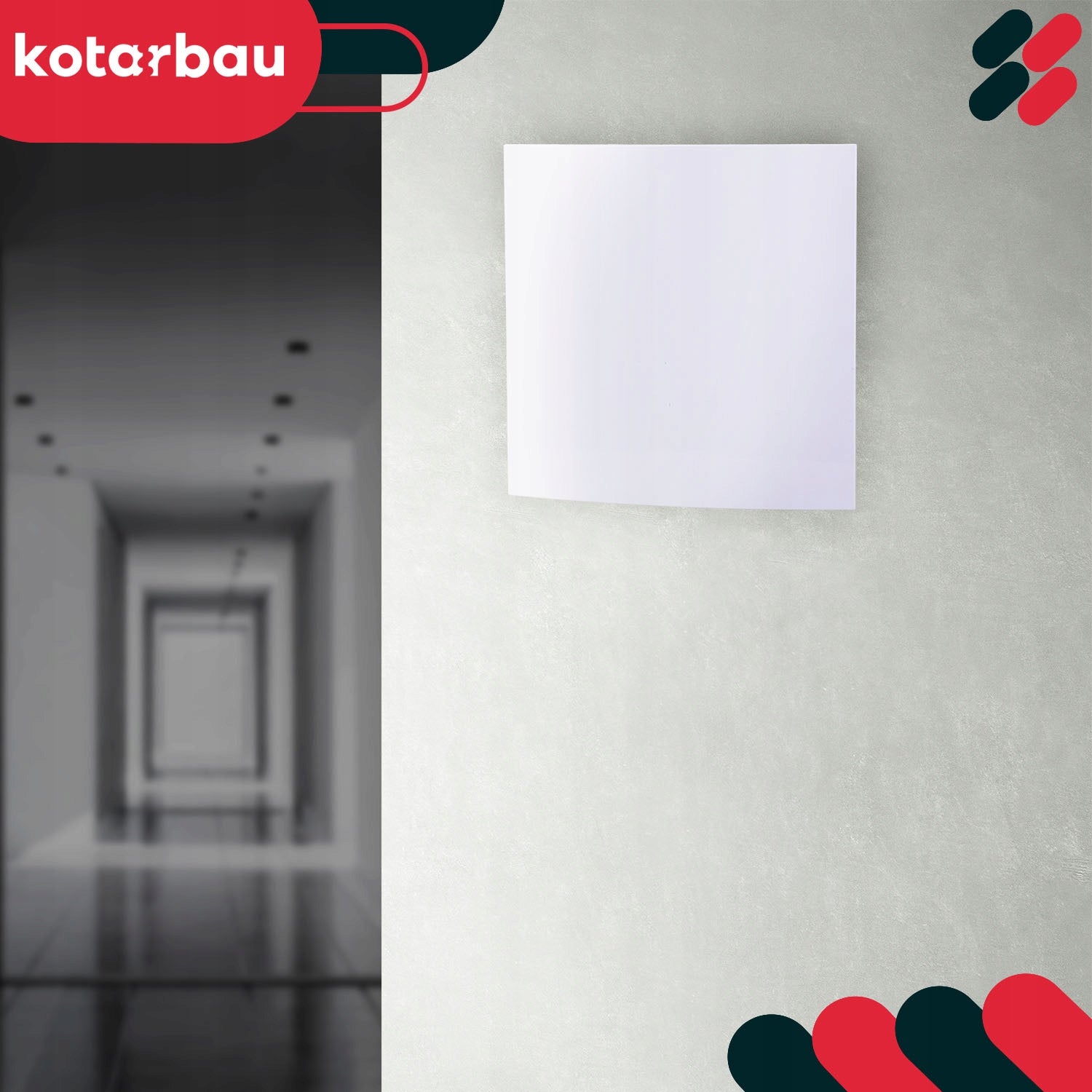 WALL RECUPERATOR DECENTRAL CERAMIC VENTILATION PILOT FI 125 MM WHITE Brand Kotarbau