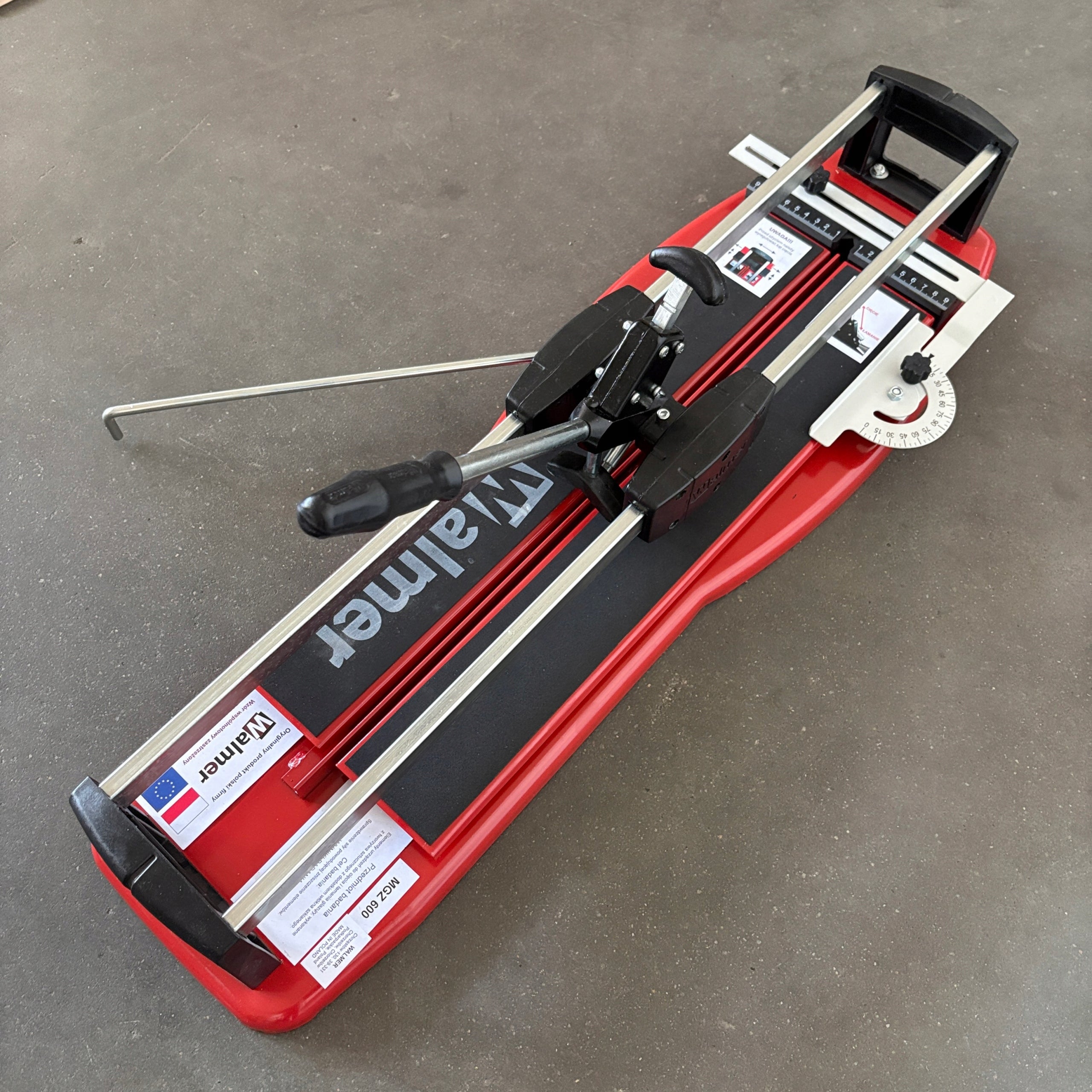 WALMER Hand-held tile cutter MGZ 600 Manufacturer code MGZ 600