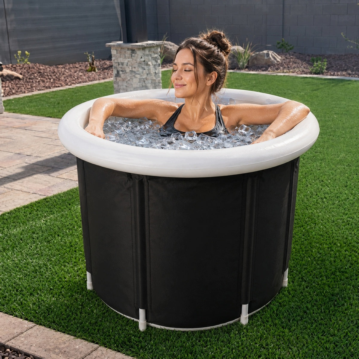 WALRUS BARREL BATHTUB INFLATABLE PORTABLE FOR ICE RECOVERY Brand no brand