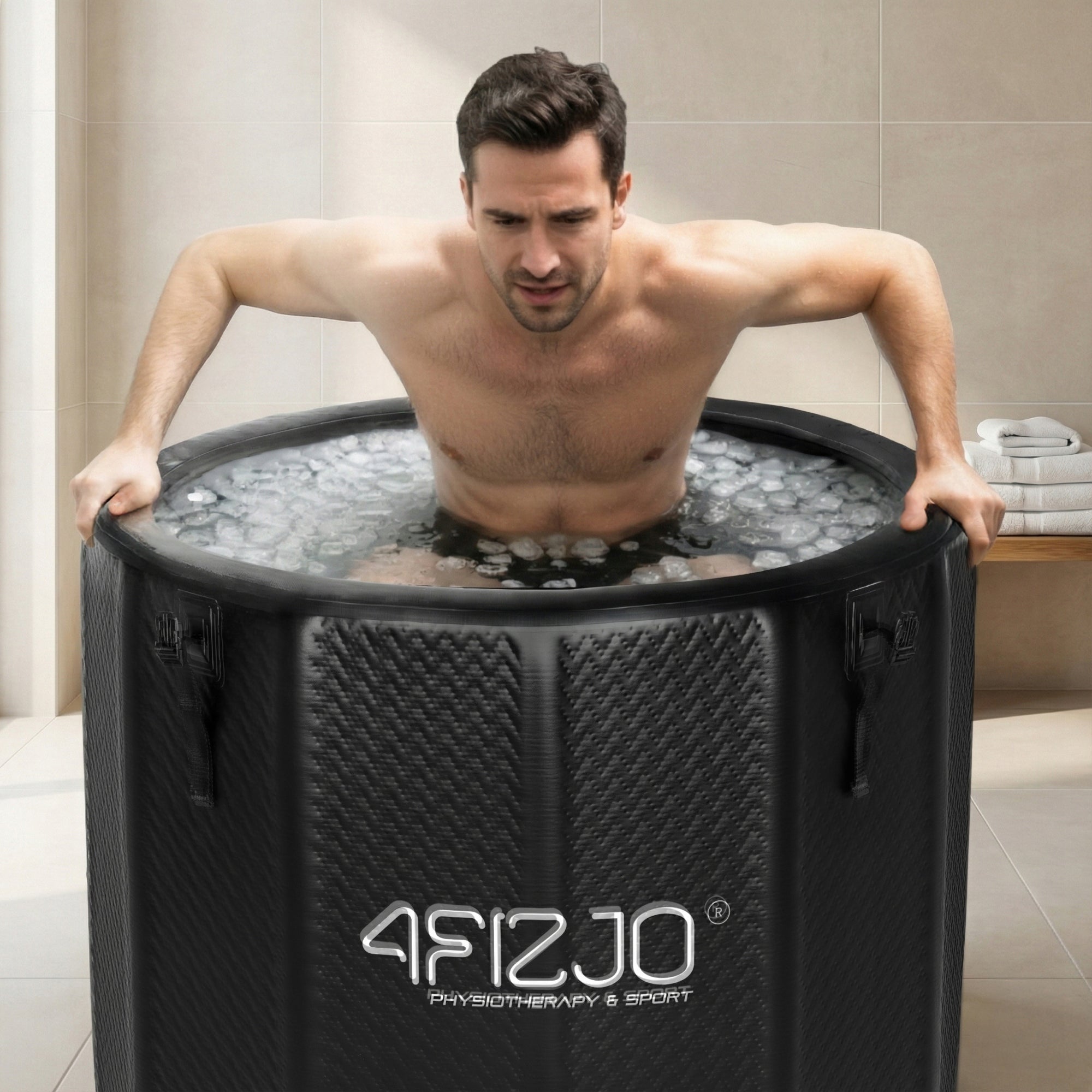 WALRUS BARREL ICE BATHTUB PORTABLE INFLATABLE SWIMMING POOL 412L EAN (GTIN) 5905973408400