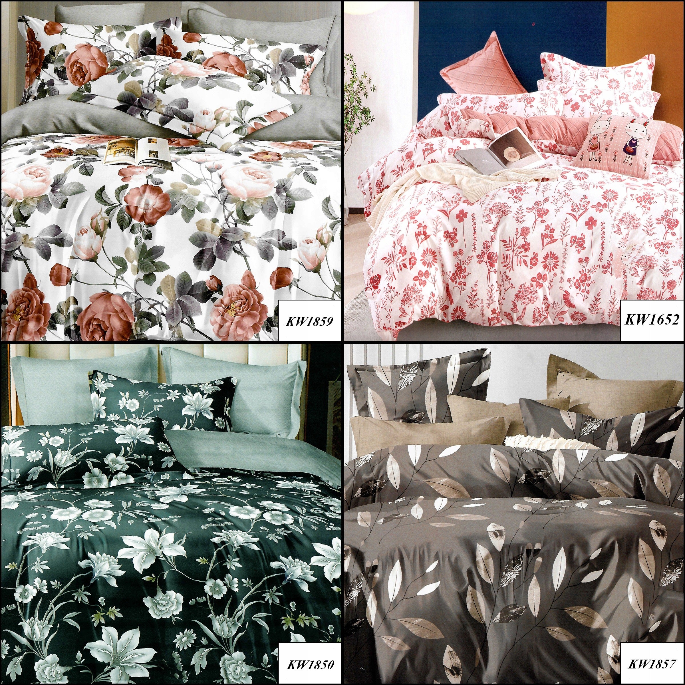 WARM BEDDING 100% COTTON 140x200 + 2 PILLOWCASES 70x80 + SHEET Packaging status original