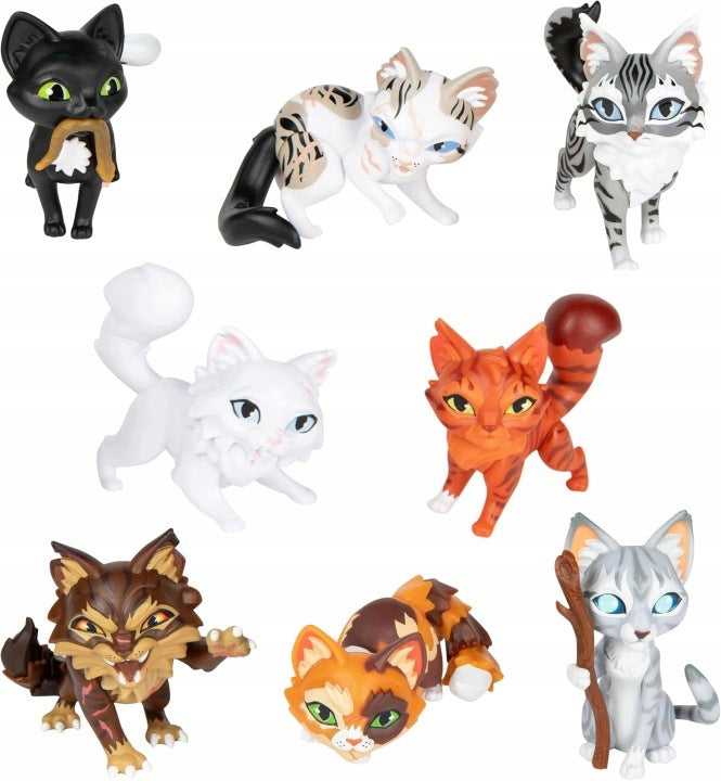 WARRIOR CATS WARRIORS RANDOM KITTEN FIGURINE 6,3 cm ORIGINAL SERIES 2 Type figurine
