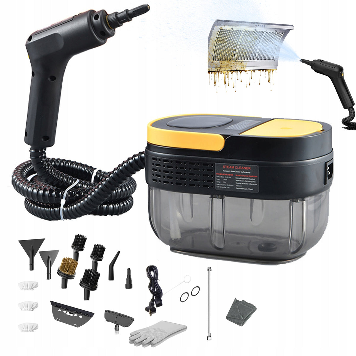 WASHER PROWA 2500W FOR CLEANING THE BATHROOM KITCHEN OF VARIOUS SURFACES