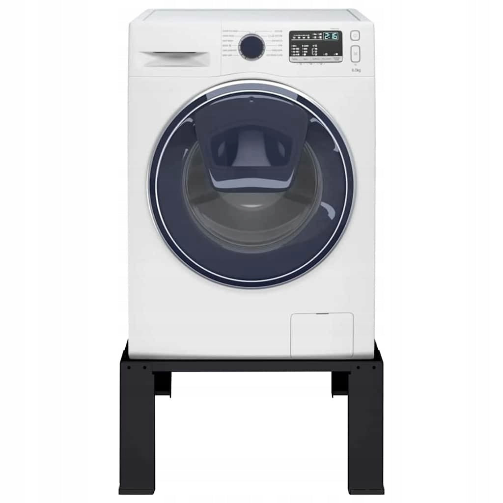 WASHING MACHINE STAND PLATFORM FOR WASHING MACHINE BLACK 64X55X32.5CM STEEL