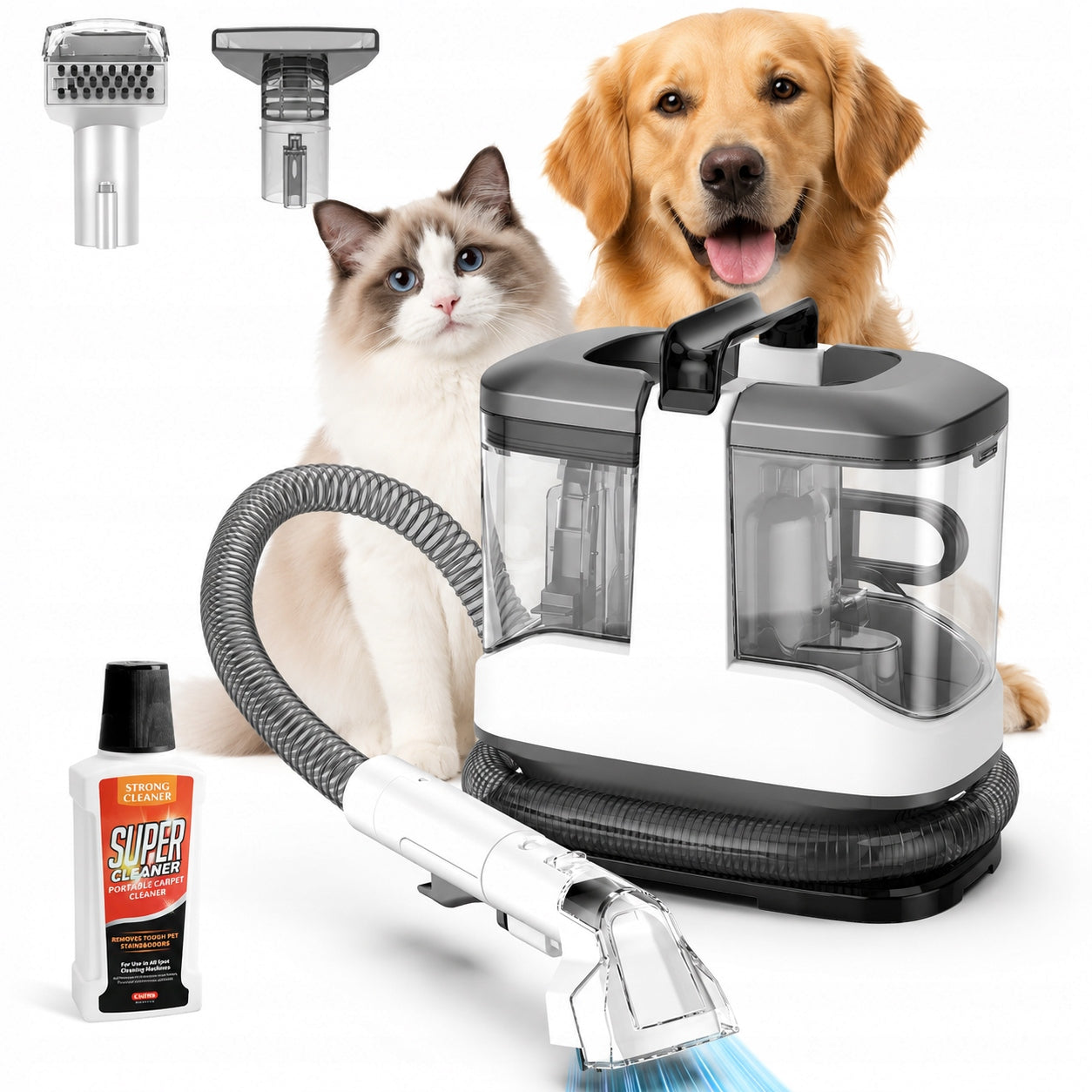 WASHING VACUUM CLEANER 13KPA 450W DOUBLE WATER TANK 3,5 KG