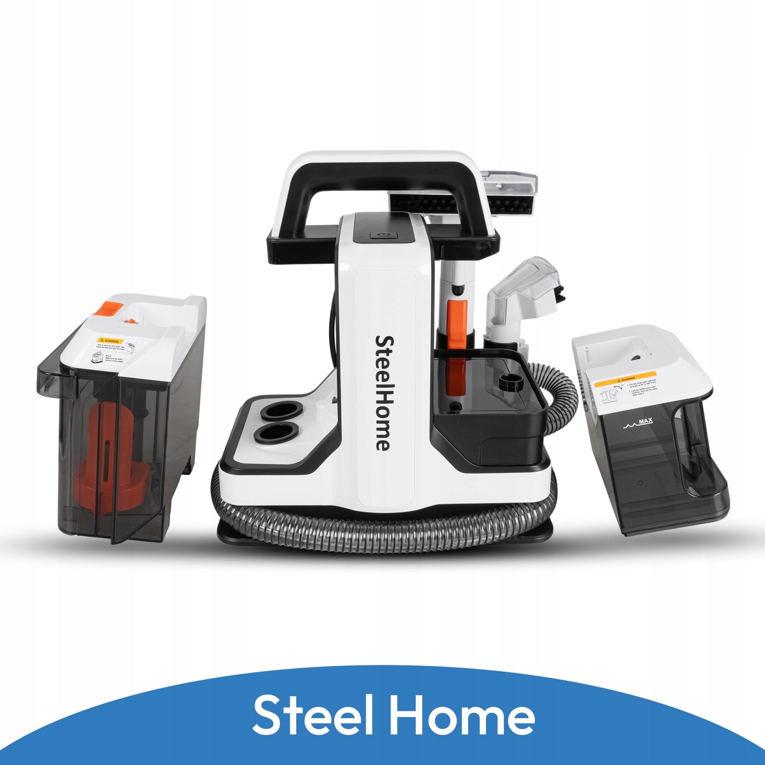 WASHING VACUUM CLEANER CARPET UPHOLSTERY 450W 2 TANKS 11kPa WHITE Packaging status original