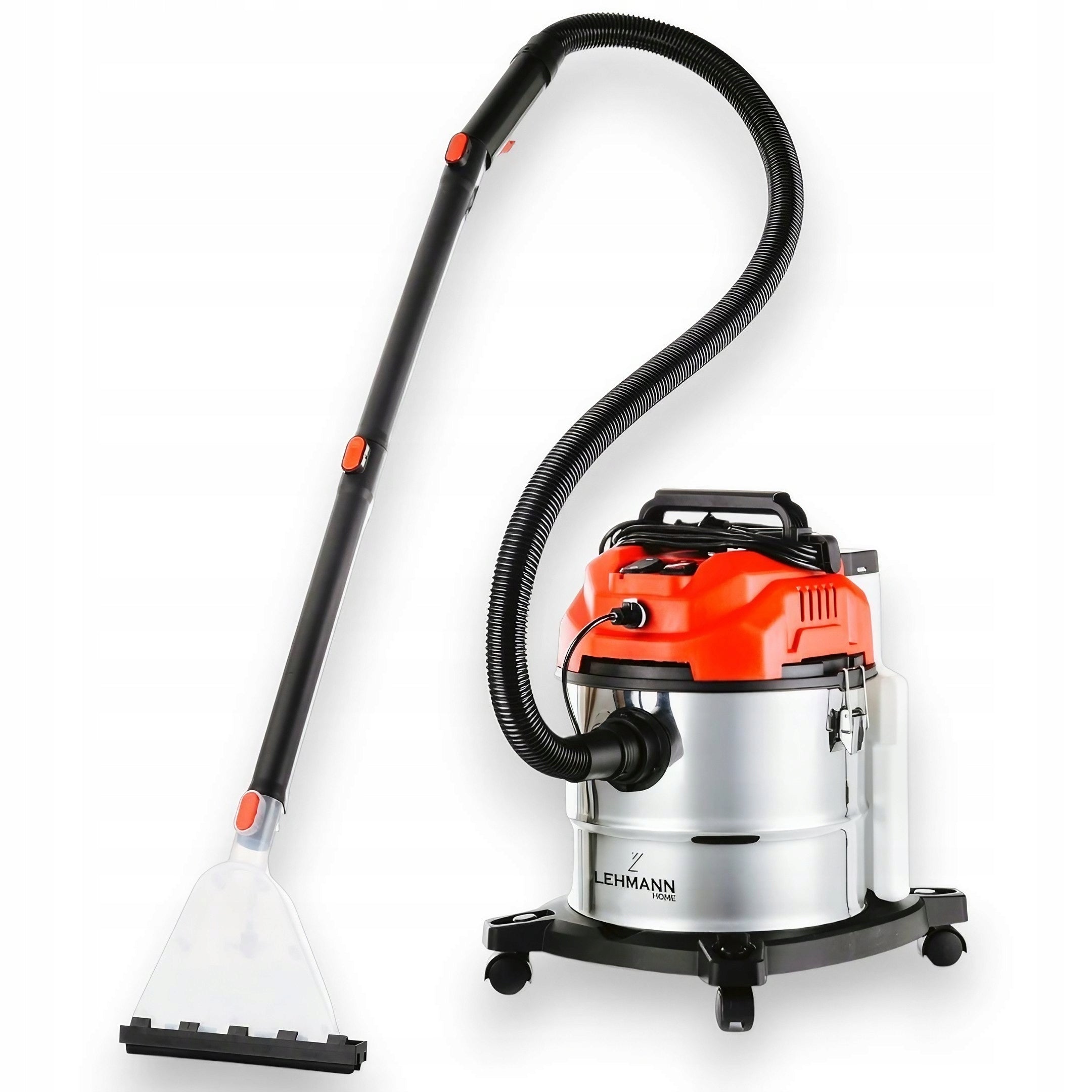 WASHING VACUUM CLEANER LEHMANN WET DRY CARPET UPHOLSTERY STRONG 1600W SET Manufacturer code DUŻY WYDAJNY ZE SSAWKĄ DO PRANIA AKCESORIA