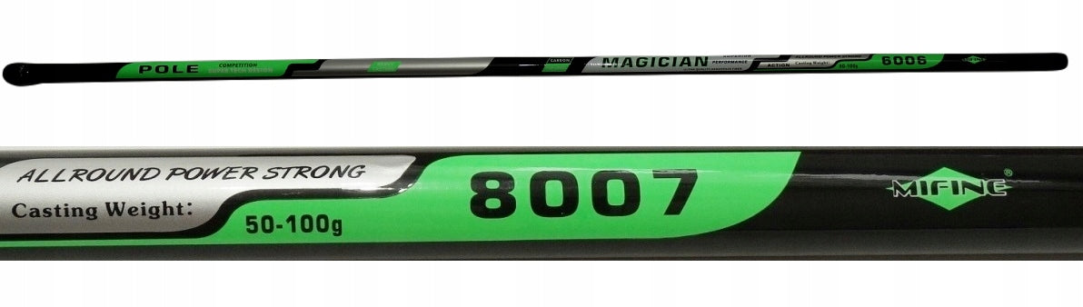 WATCH ROD 7 m STRONG ACTION 50-100 g CARBON MIFINE POLE
