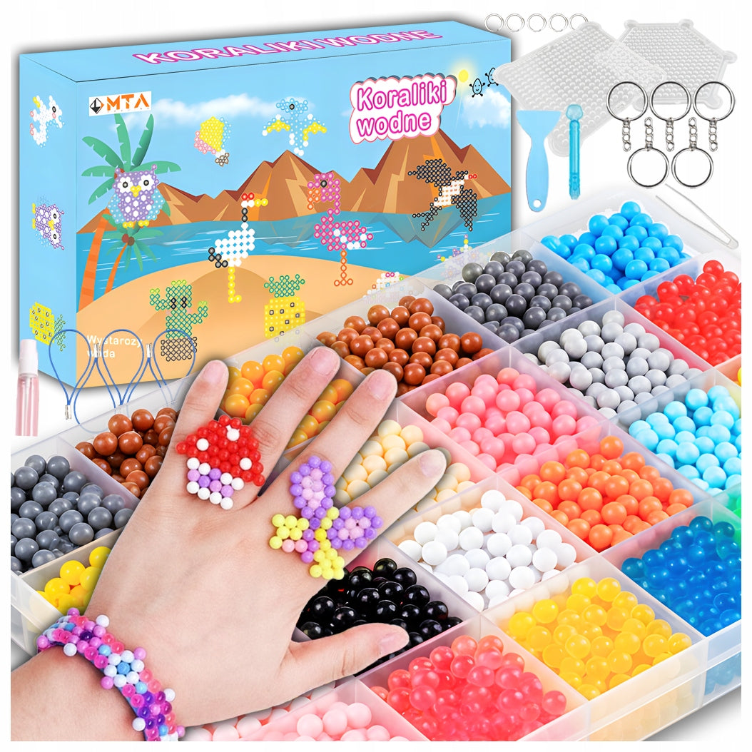 WATER BEADS set DIY templates magic beads gift birthday toy