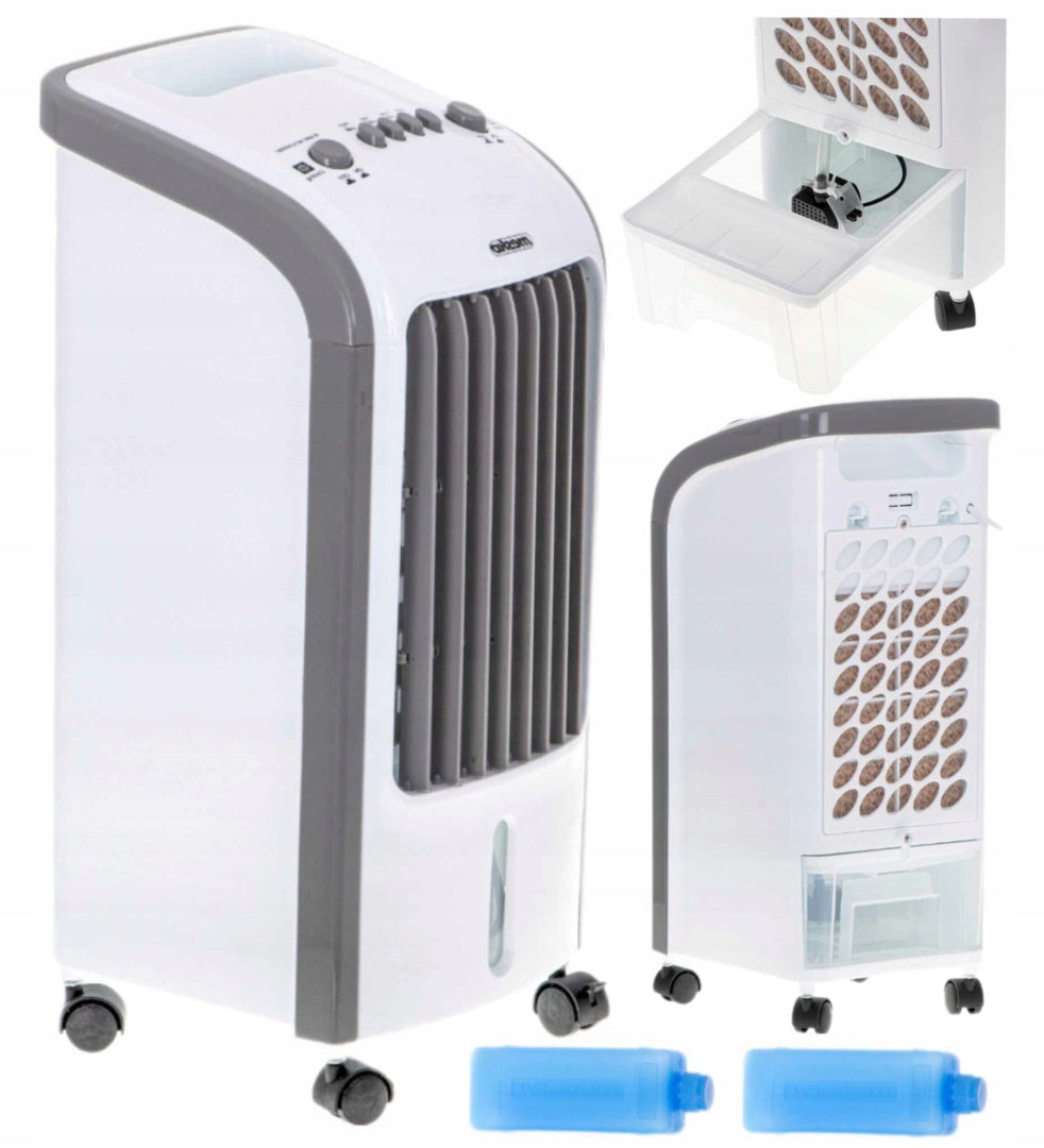 WATER CLIMATE CONTROL + CARTRIDGES AIR CONDITIONER PORTABLE FAN 3in1 4L COOLER