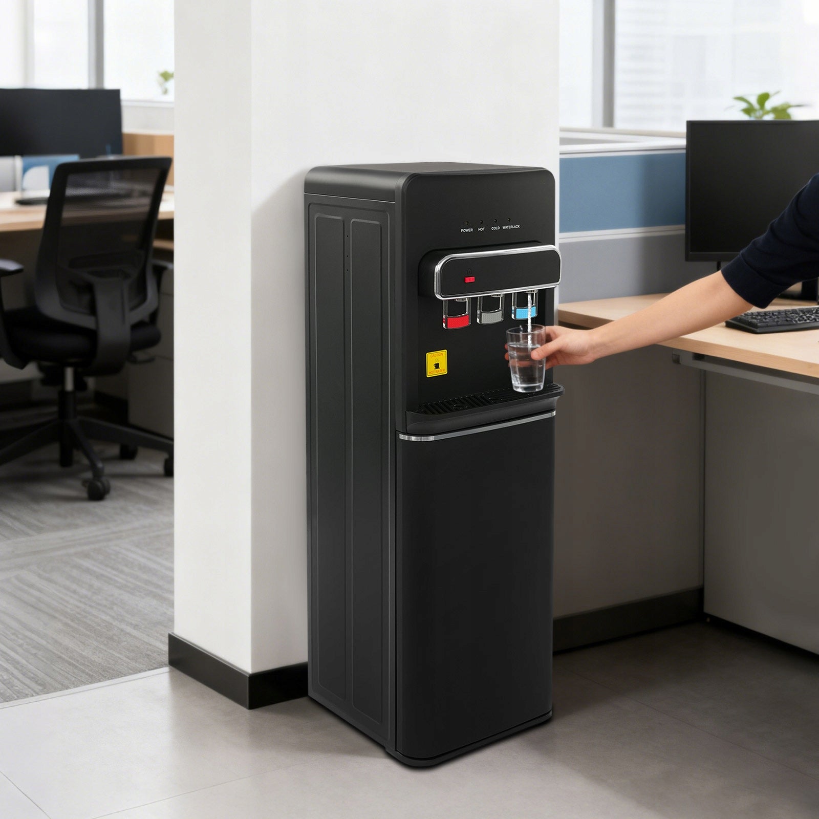 WATER DISPENSER, 5L BOTTOM-LOADING HOT COLD DISPENSER, 220V 550W Packaging status original
