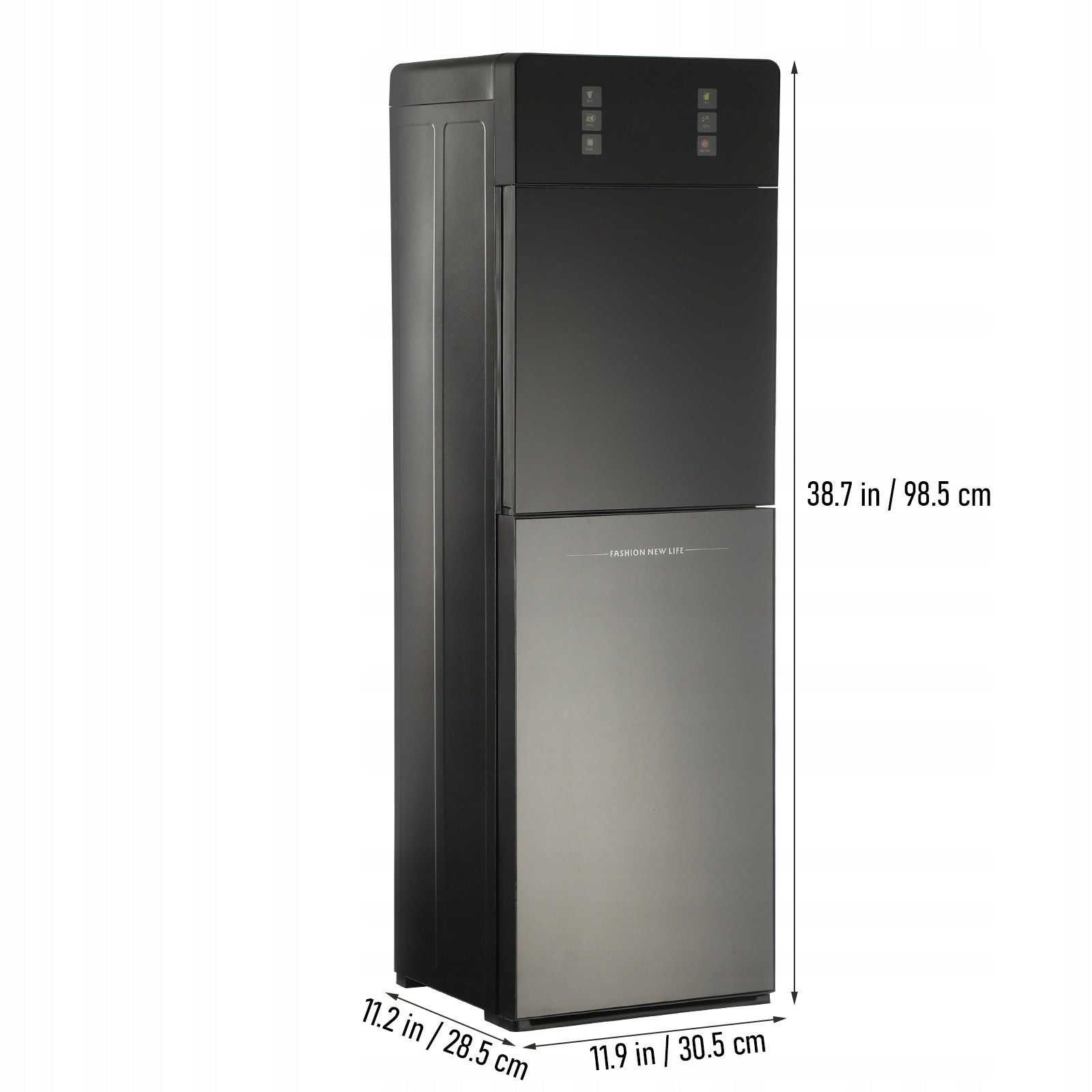 WATER DISPENSER Electronic Cooling Black 5 Temperatures Levels for Officee Brand no brand