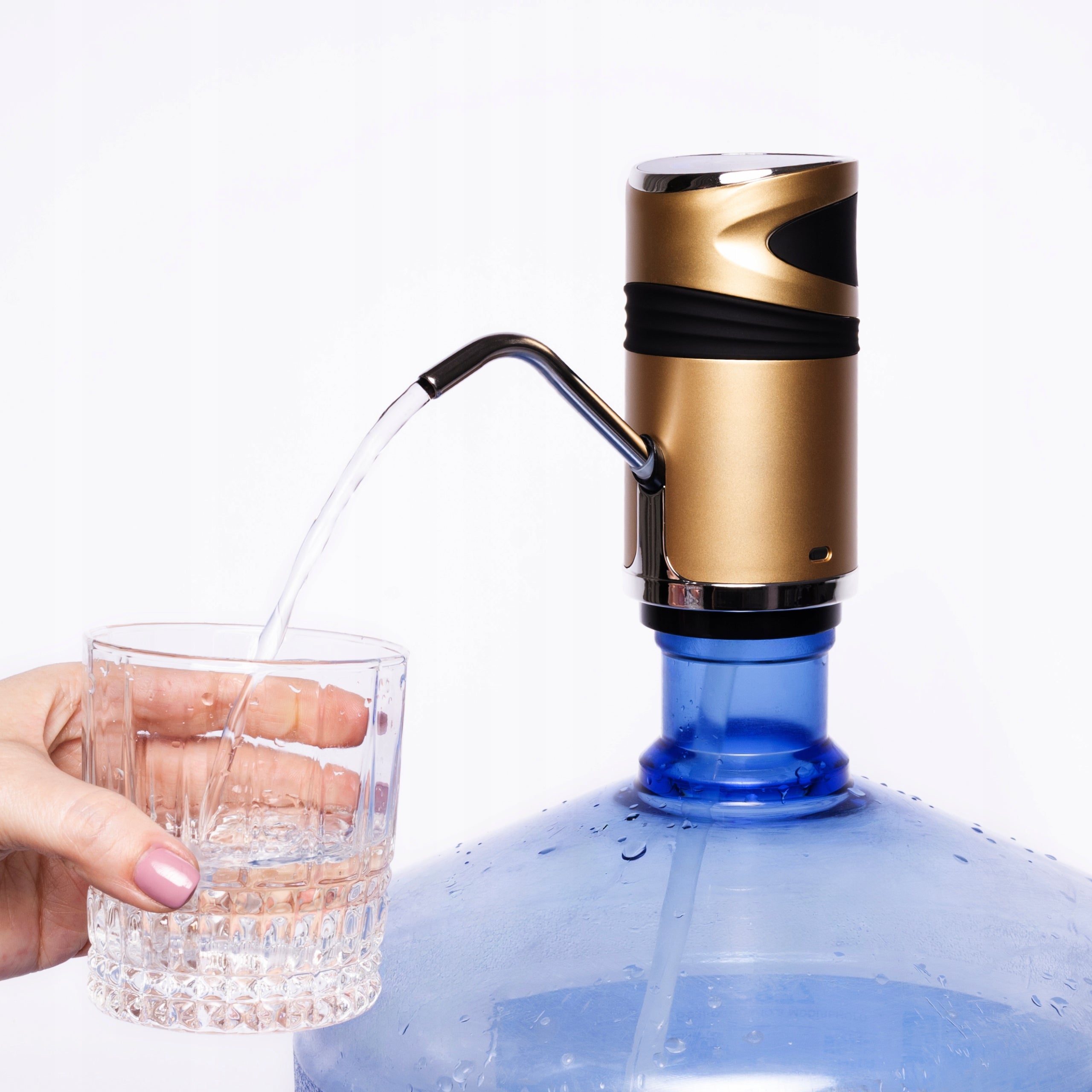 WATER DISPENSER ViO E12DS Gold – ELECTRIC WATER PUMP FOR BOTTLES 18,9 L Manufacturer code ViO-E12DS