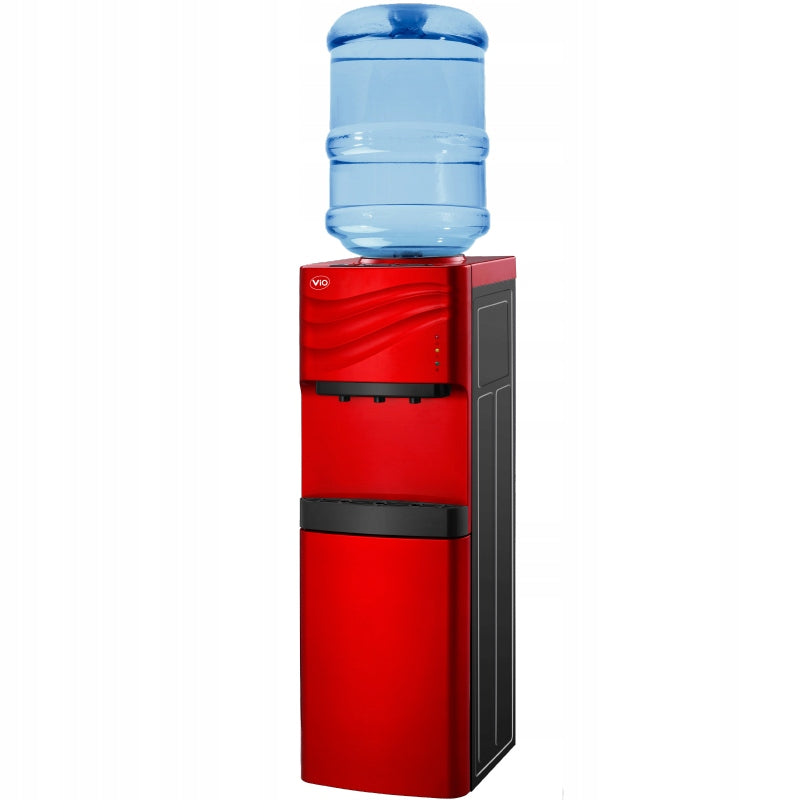 WATER DISPENSER ViO X903-FЕC Red WITH ELECTRONIC COOLING AND CABINET