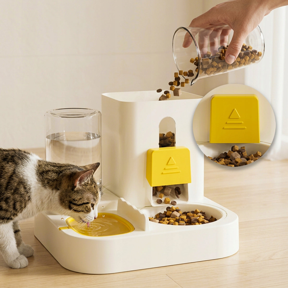 WATER FEEDER AUTOMATIC CAT AND DOG BOWL DISPENSER AND DRINKER Packaging status original