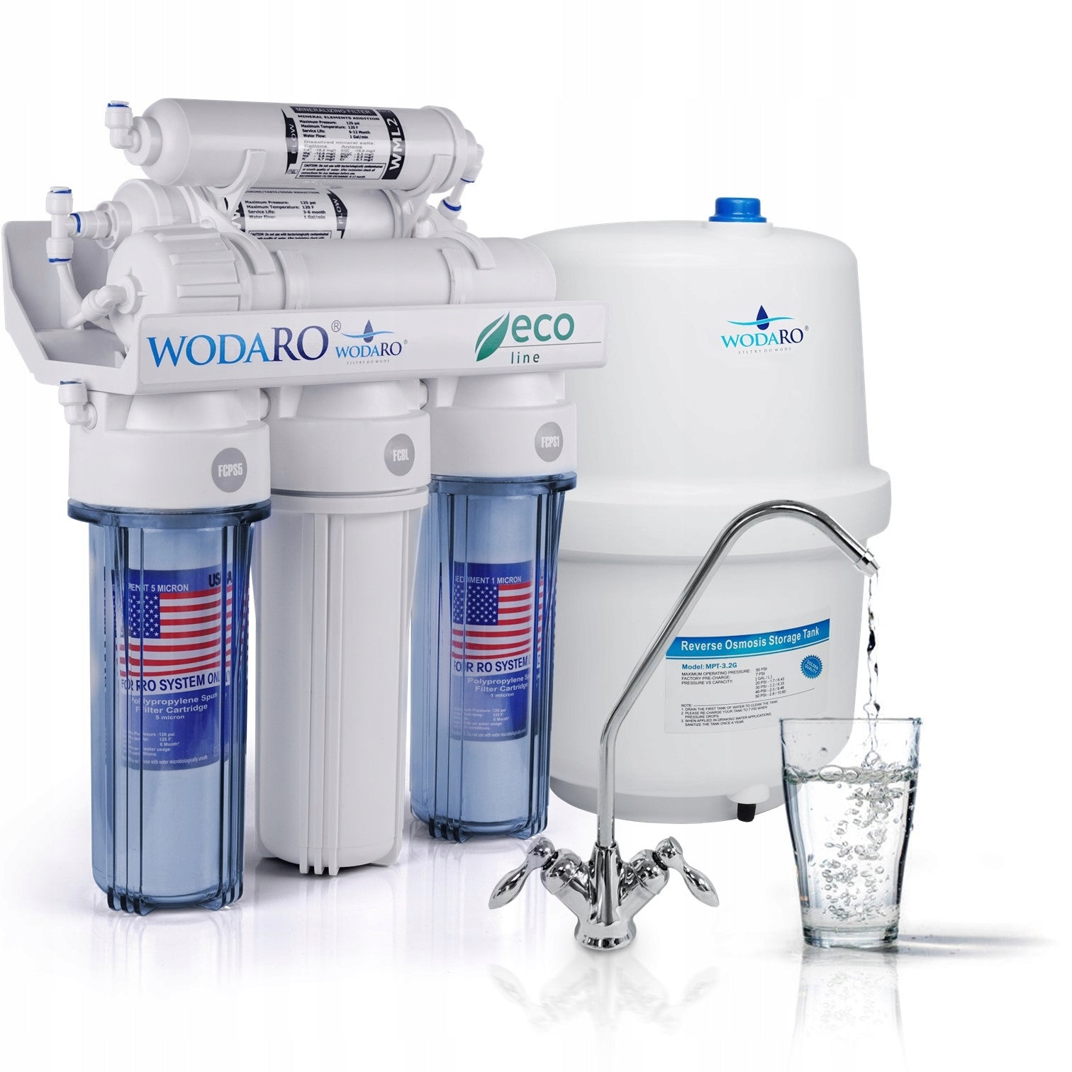 WATER FILTERS OSMOSIS RO6 wodaRO ECO Model RO6 WODARO ECO MINERAL