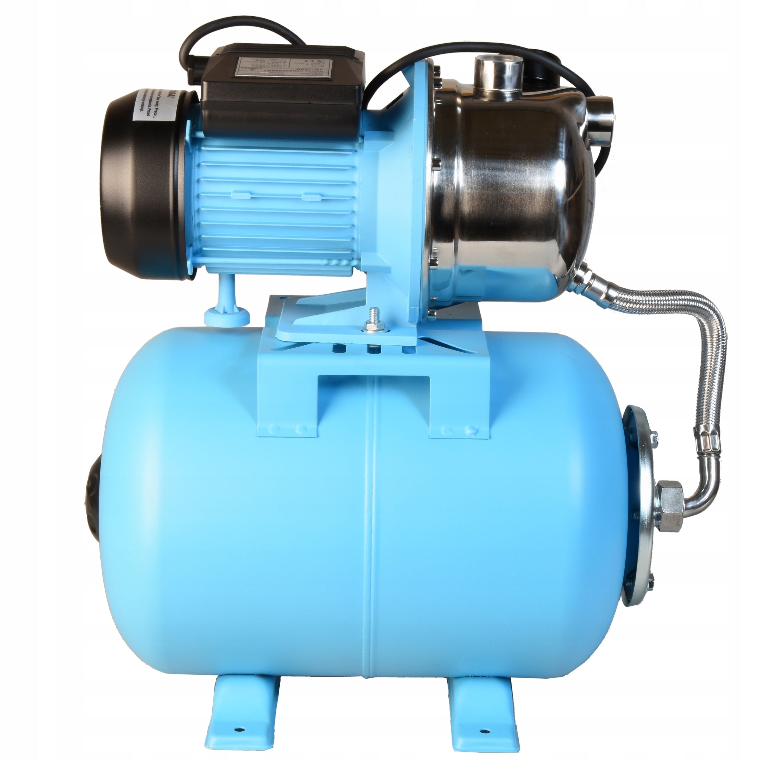 WATER HYDROPHORE 24L Hydrophore Set Pump 1100W 3600l/h EFFICIENT POWERFUL Engine power 1100 W