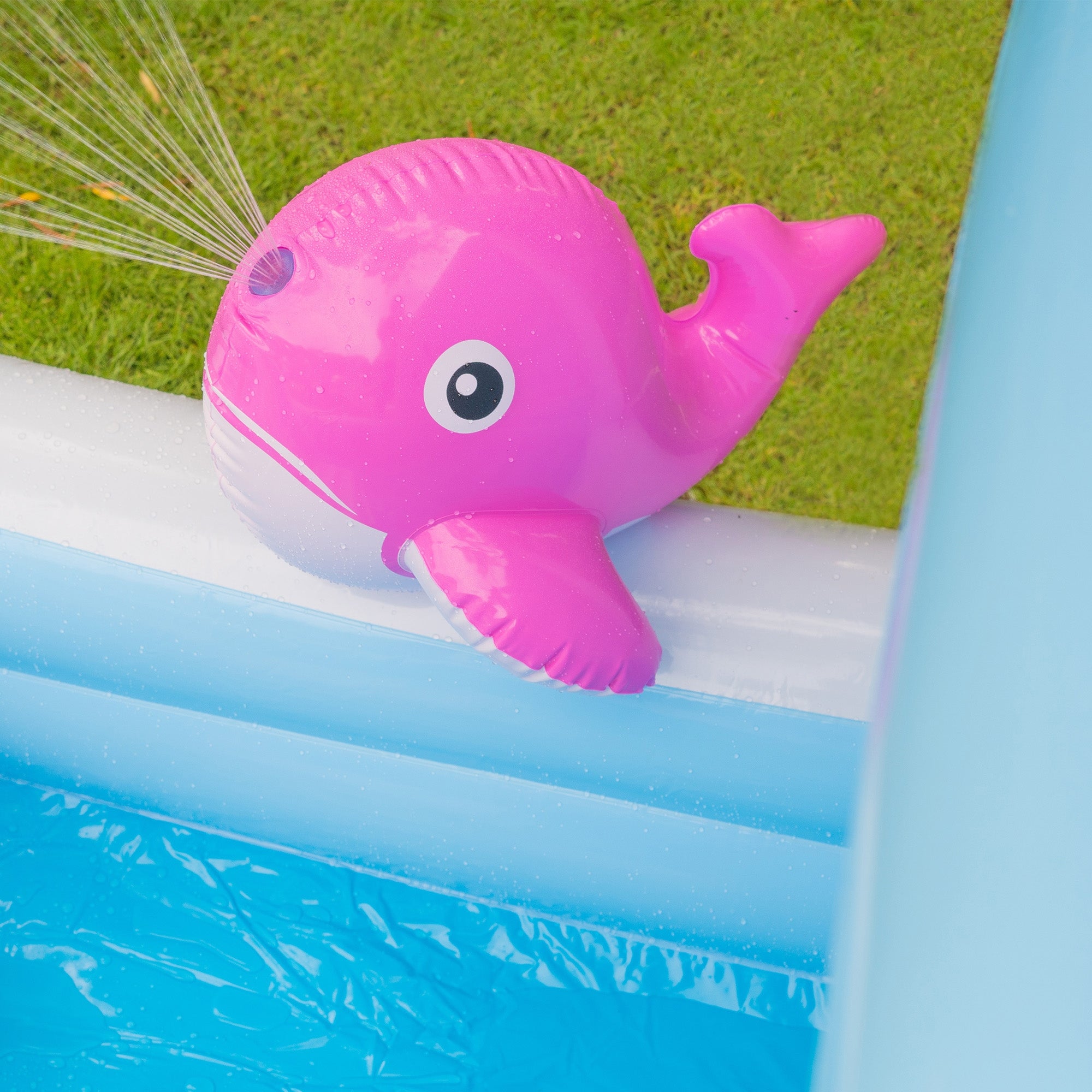 WATER PLAYGROUND FOR CHILDREN AQUARIUM INTEX SHOWER TRAY WITH VISOR 229x147x107 Brand Intex