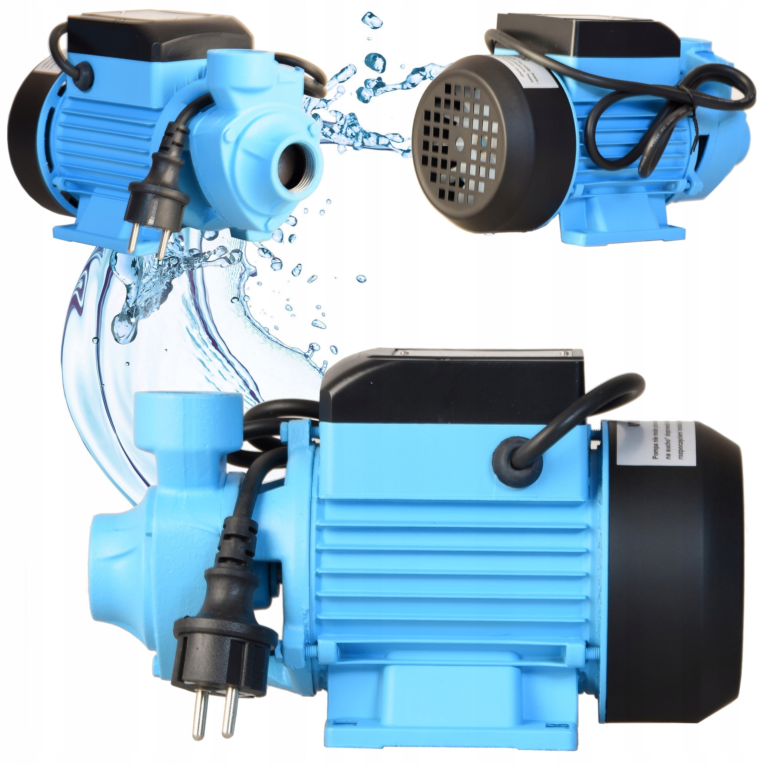 WATER PUMP AQB 60 Hydrophore Suction 2100l/h STRONGER MODEL PUMP 370W