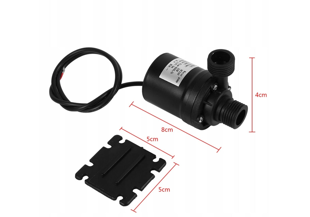 WATER PUMP ELECTRIC CIRCULATING LIQUID WATERPROOF DC 24V 22W 800L/h Manufacturer code C-NG