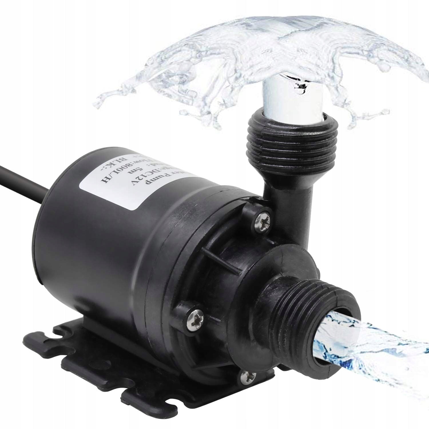 WATER PUMP ELECTRIC CIRCULATING LIQUID WATERPROOF DC 24V 22W 800L/h Manufacturer no brand