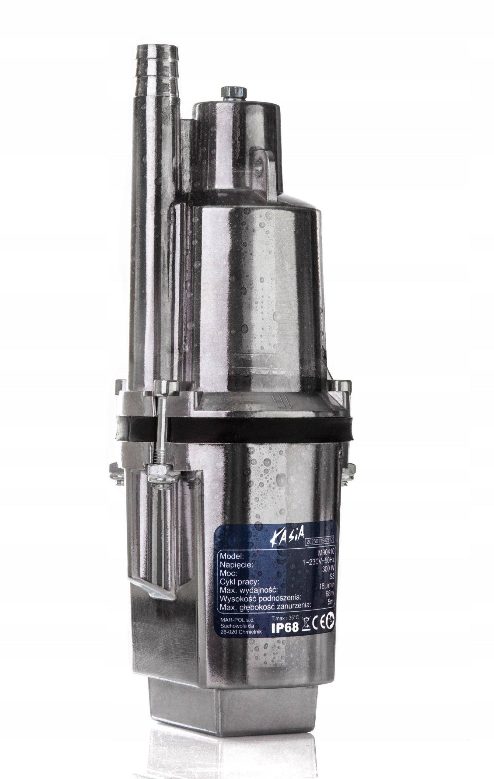 WATER PUMP KASIA deep-sea MEMBRANE PRESSURE WATERING 7 bar Russian Hydrophore capacity 0 l