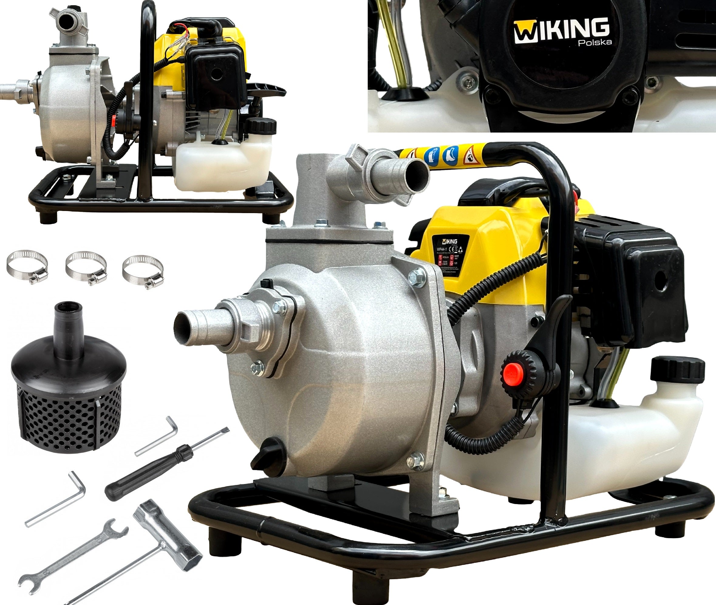 WATER PUMP MOTOR COMBUSTION PUMP 1" PUMP 18 000L/H 3bars Viking Poland