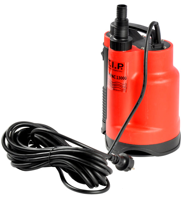 WATER PUMP WITH INTEGRATED FLOAT 7500l/h Manufacturer T.I.P.
