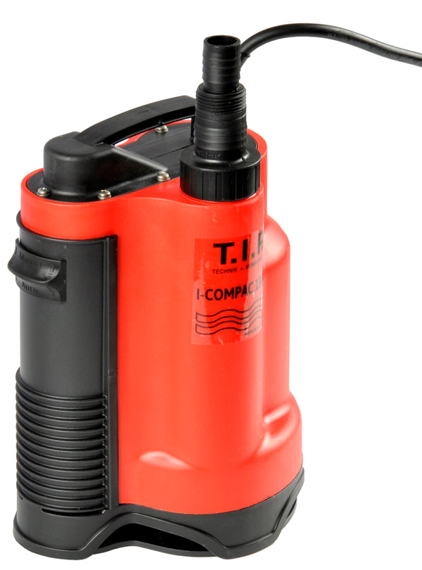 WATER PUMP WITH INTEGRATED FLOAT 7500l/h Product weight with unit packaging 4.5 kg