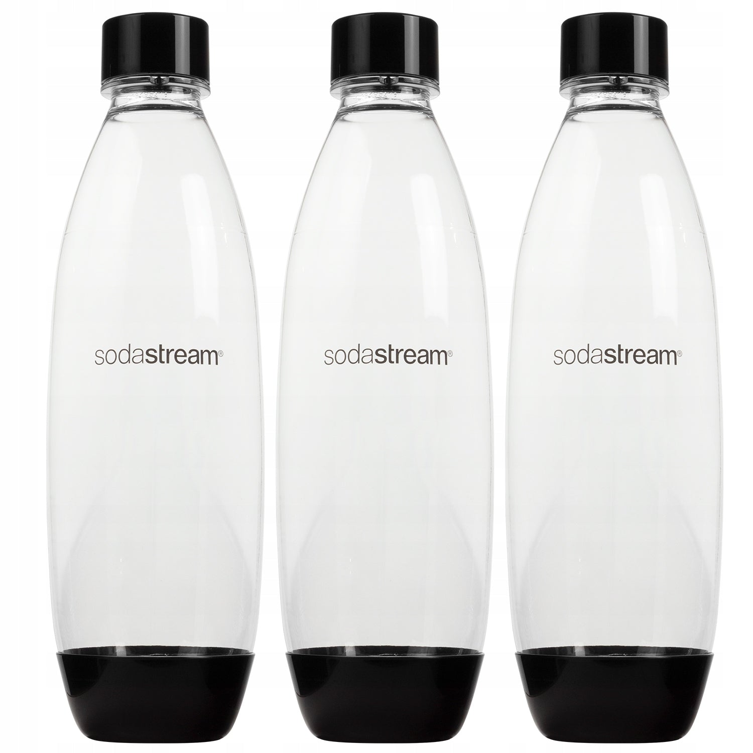 WATER SATURATOR SODASTREAM ART BLACK + 3 BOTTLES + SACHETS SET Dominant color black