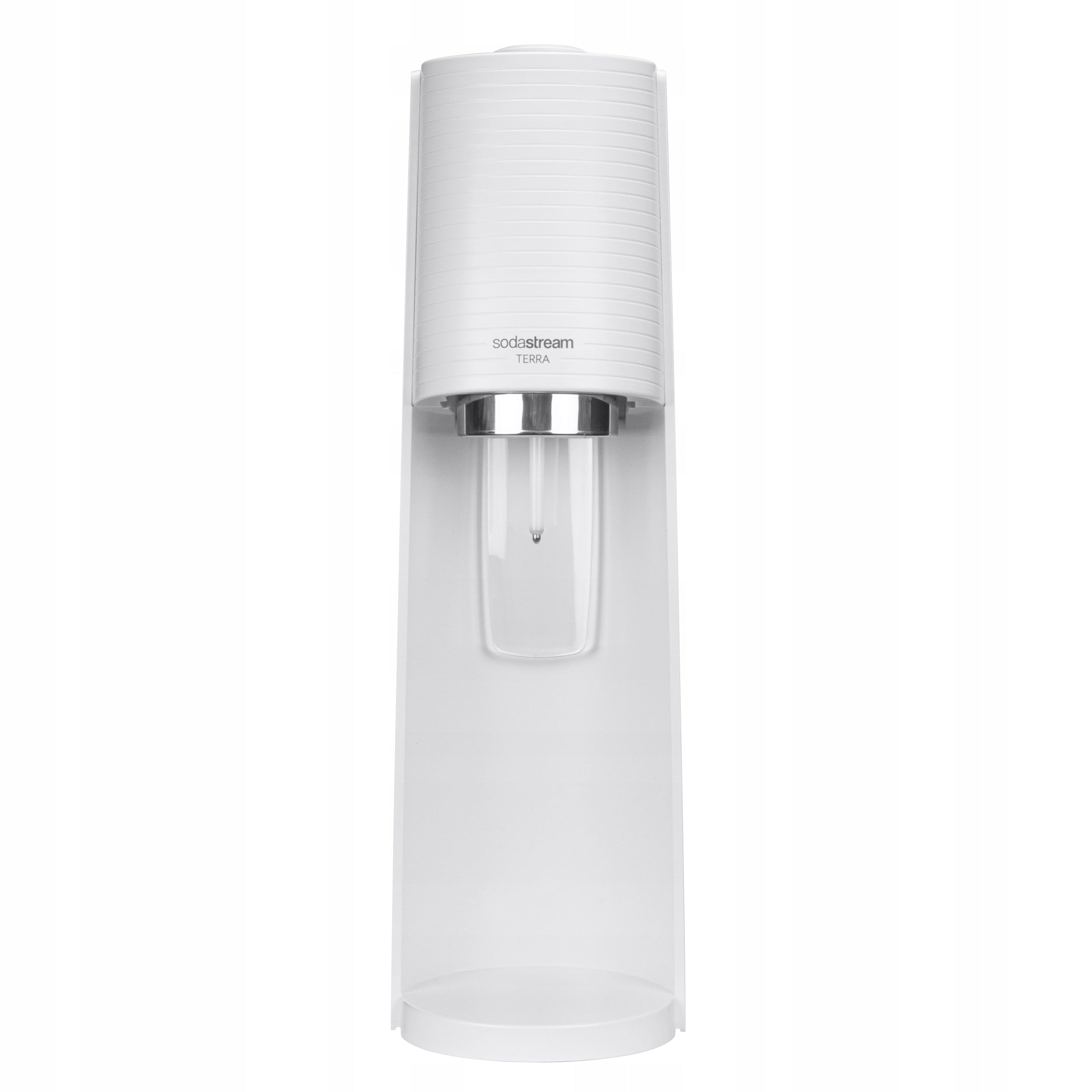 WATER SATURATOR SODASTREAM TERRA WHITE 3 BOTTLES + CYLINDER + 6 DRINKS Brand SodaStream