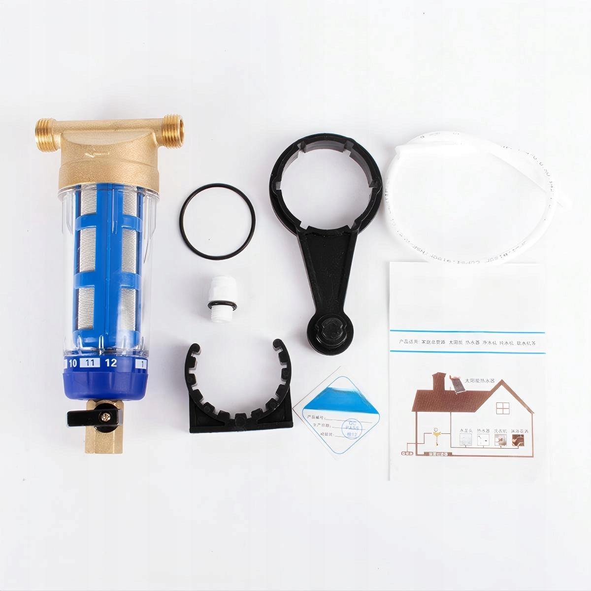 WATER SETTLEMENT FILTER COMPLETE SELF-CLEANING 3/4"/ 1/2" EAN (GTIN) 8445410645045