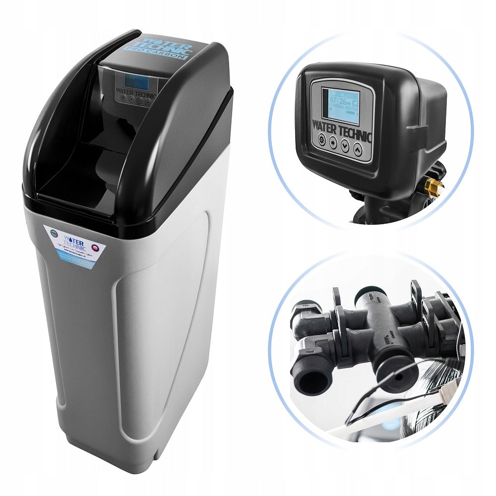 WATER SOFTENER WATER TECHNIC PRO CARBON 32 HYBRID 3in1 CARBON + MONO BED