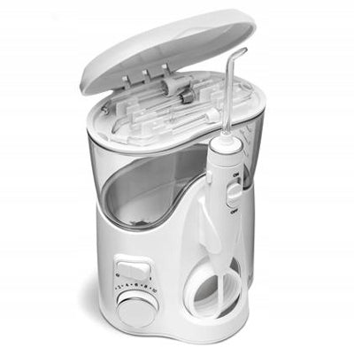 WATERPIK WF-150 Ultra Plus WHITE stationary tooth irrigator (6 tips) Color white