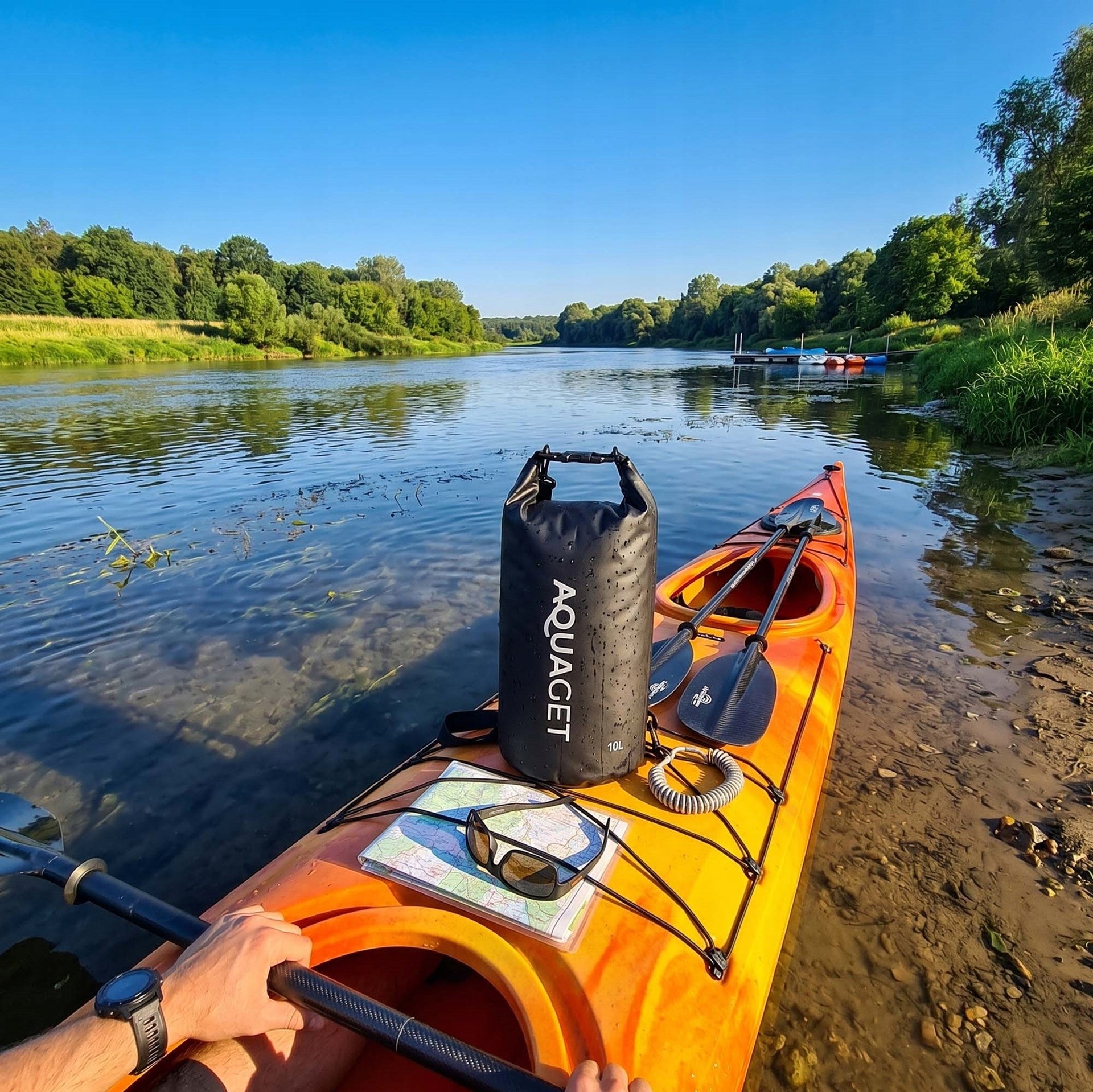 WATERPROOF BAG WATERPROOF 10L Hiking SAILING FOR KAYAK Bag Manufacturer code AQ0021