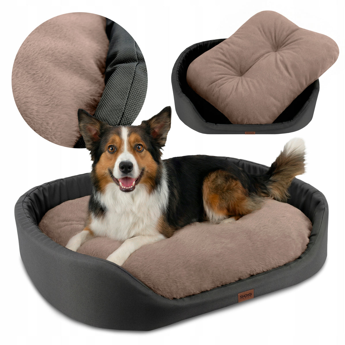 WATERPROOF BED FOR CAT DOG PULL-OUT SOFT CUSHION COUCH 65X55 CM
