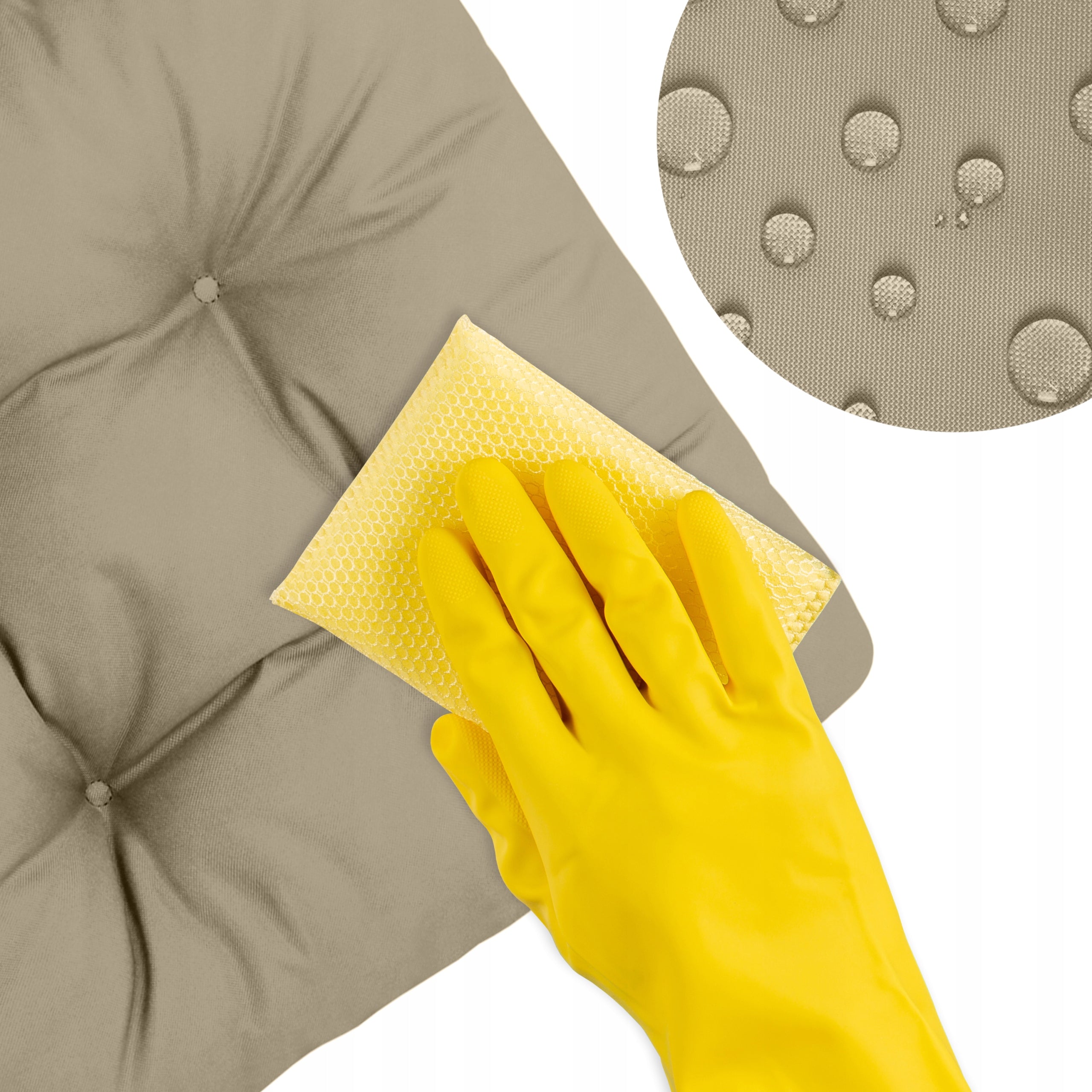 WATERPROOF CHAIR CUSHION ACAPULCO GARDEN CHAIR LINE UBBERUP Manufacturer code Poduszka Acapulco BIZU Oxford - 36757
