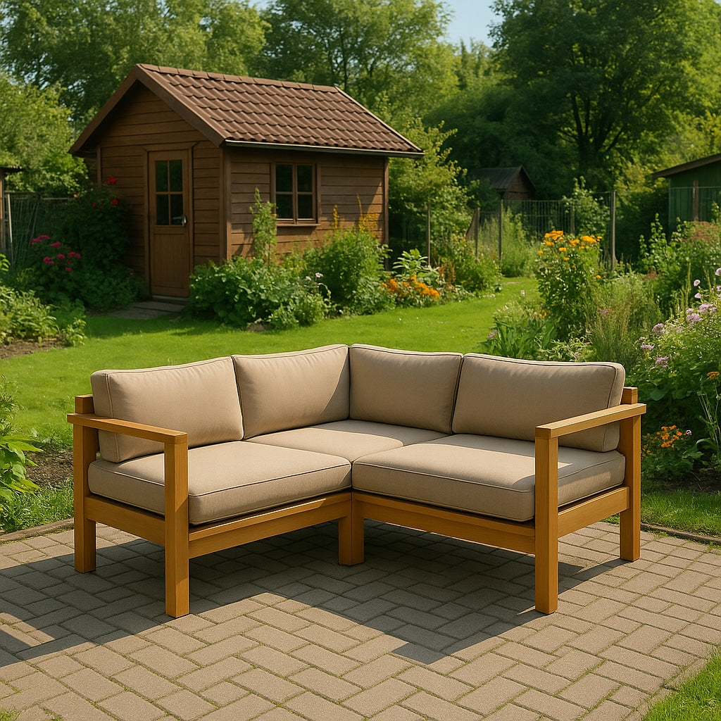 WATERPROOF COVER FOR GARDEN CORNER FURNITURE GREY 425/155/115 ON UV EAN (GTIN) 5903682397695