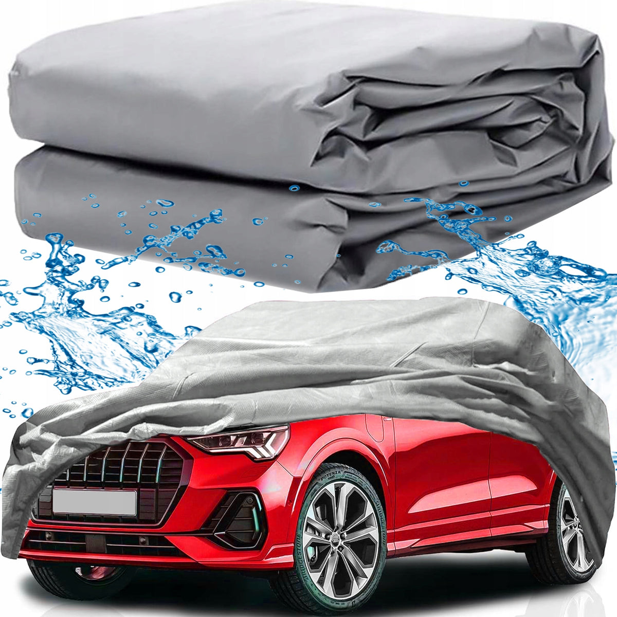 WATERPROOF COVER XXL TARPAULIN FOR CAR AUTO STATION WAGON SUV PEVA FOR SUMMER Packaging status original